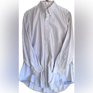 HASTINGS Pinpoint men’s blue sport/suit button down collar shirt 16/33 like new